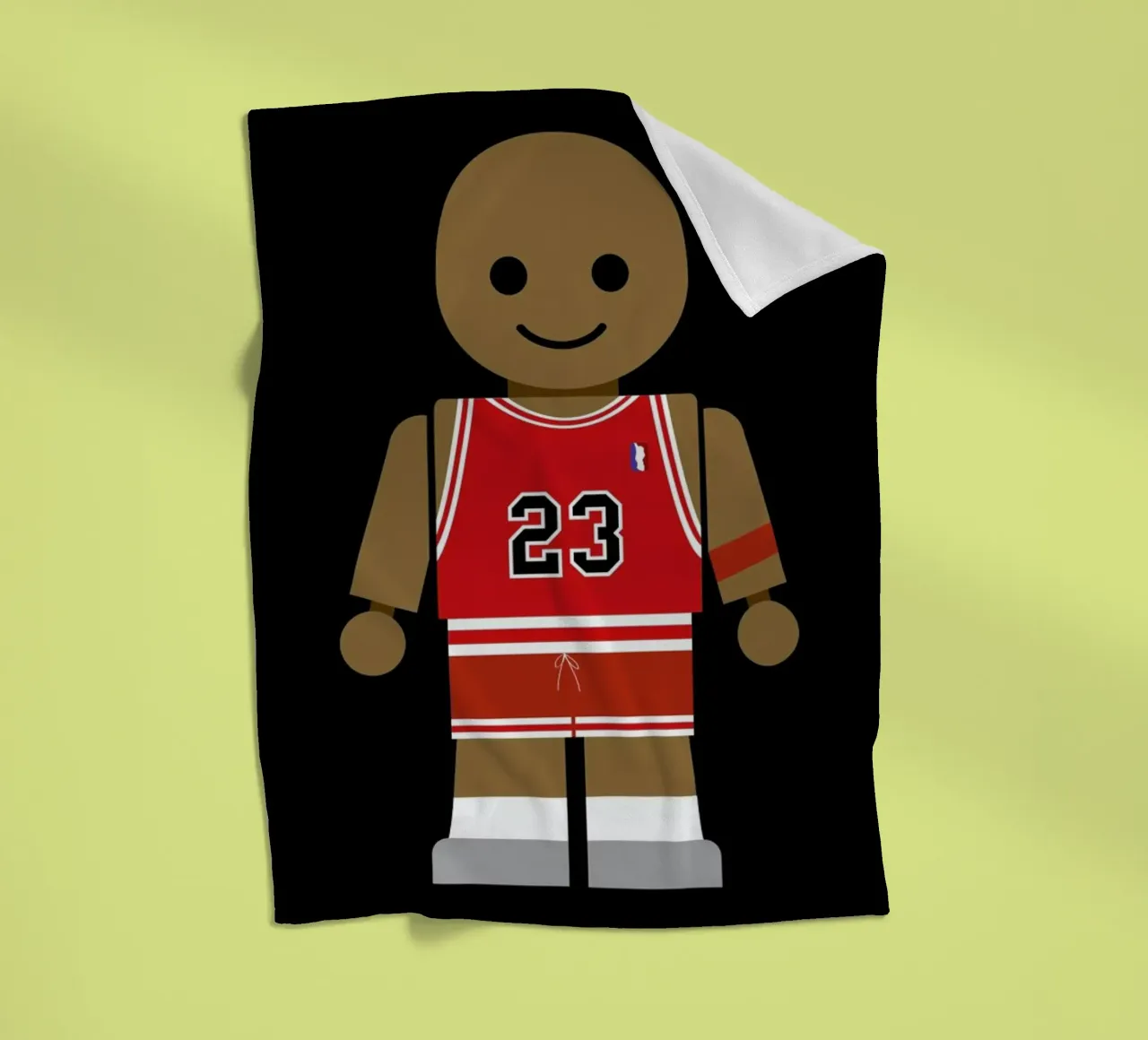 Michael Jordan Toy coperta in pile da Rafa Gomes