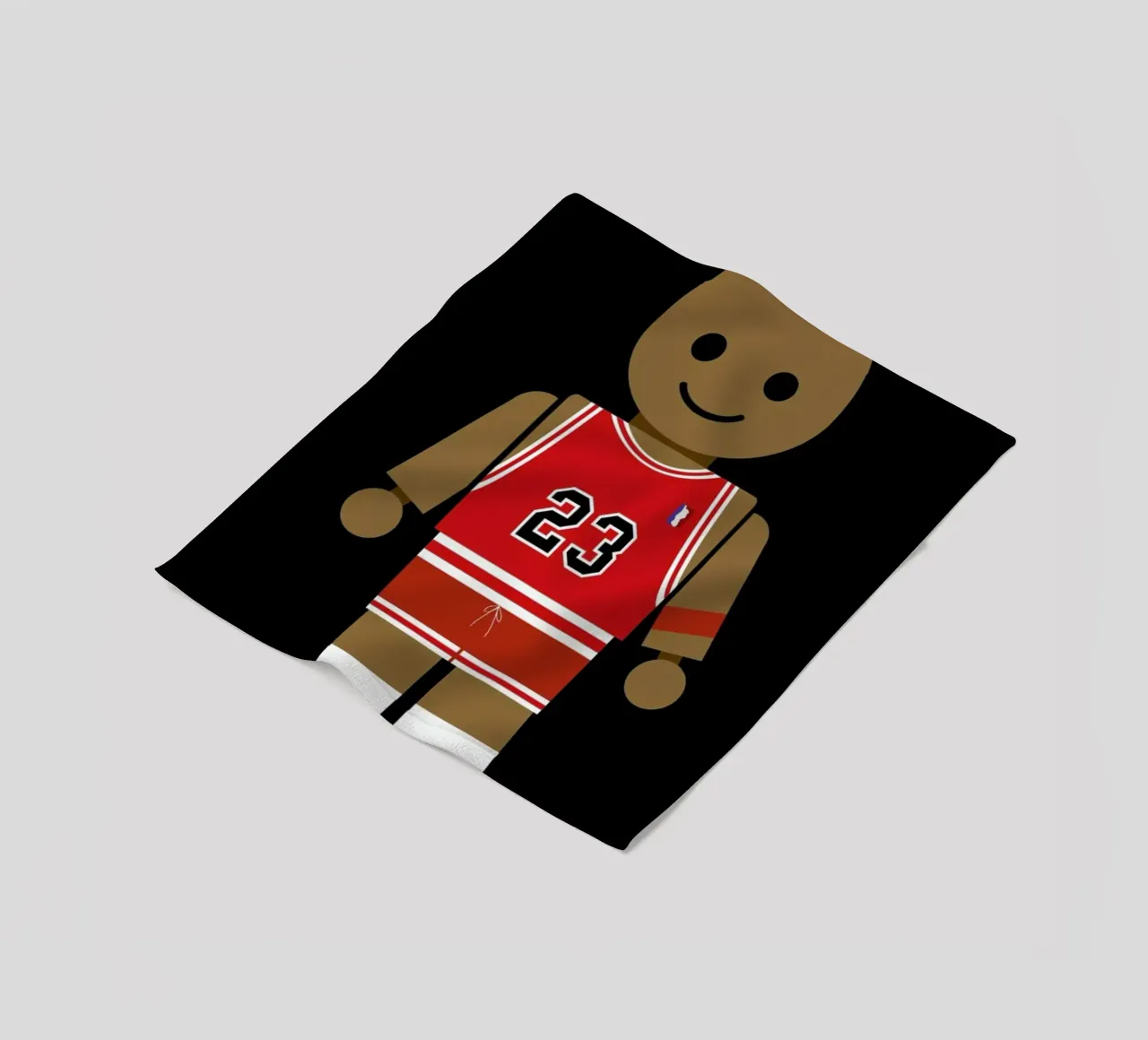 Michael Jordan Toy coperta in pile da Rafa Gomes