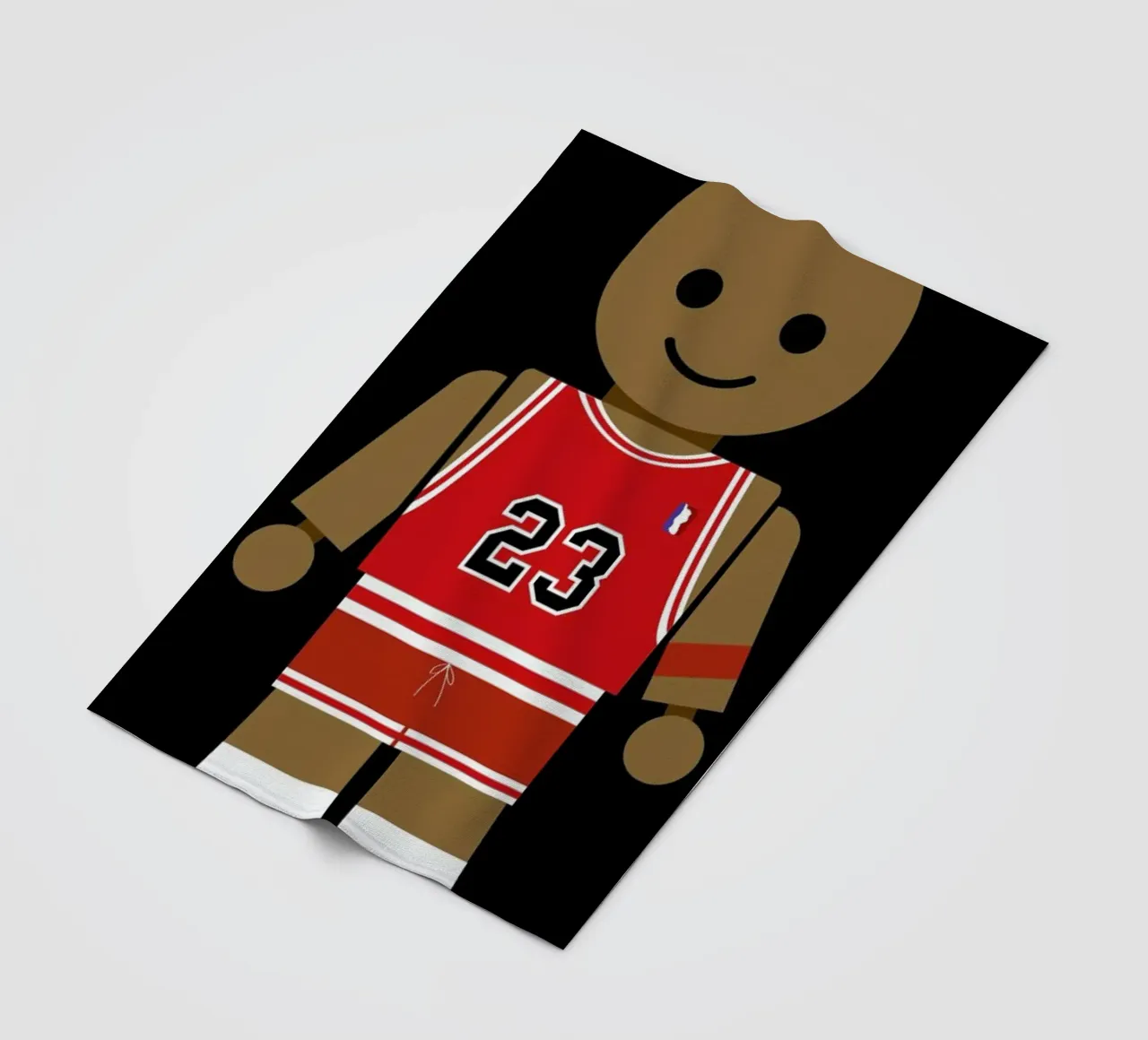 Michael Jordan Toy coperta in pile da Rafa Gomes