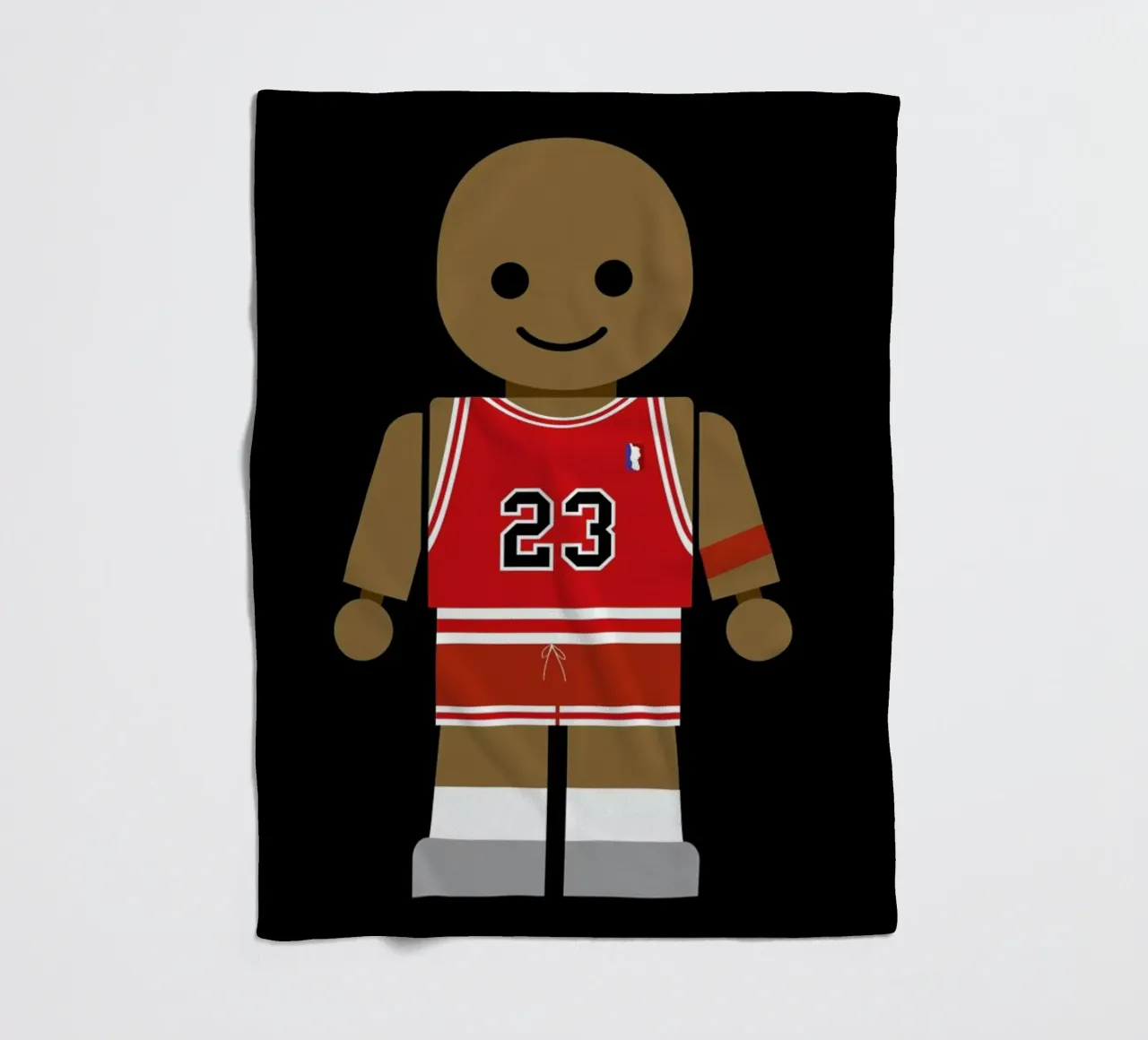 Michael Jordan Toy coperta in pile da Rafa Gomes