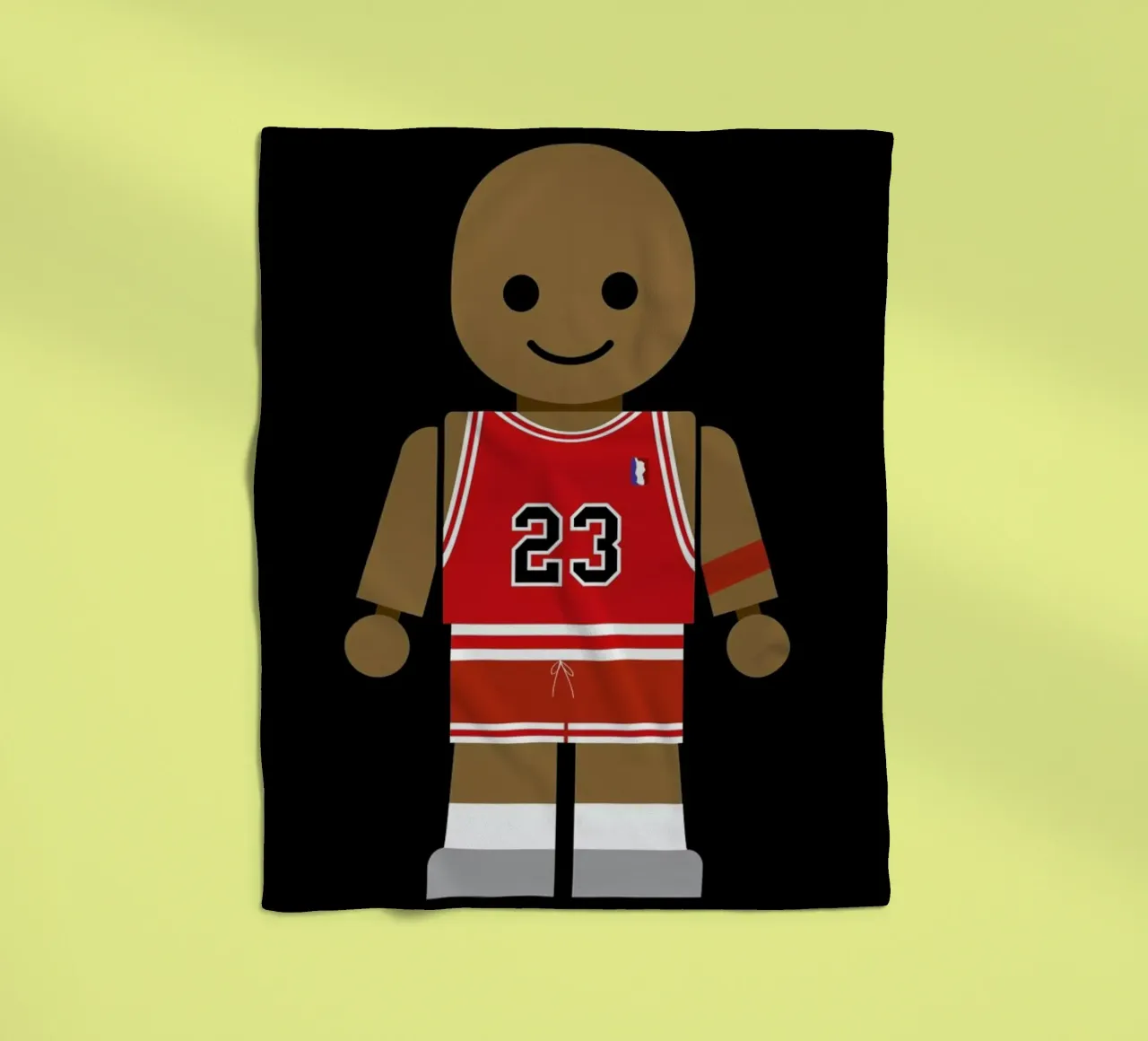Michael Jordan Toy coperta in pile da Rafa Gomes