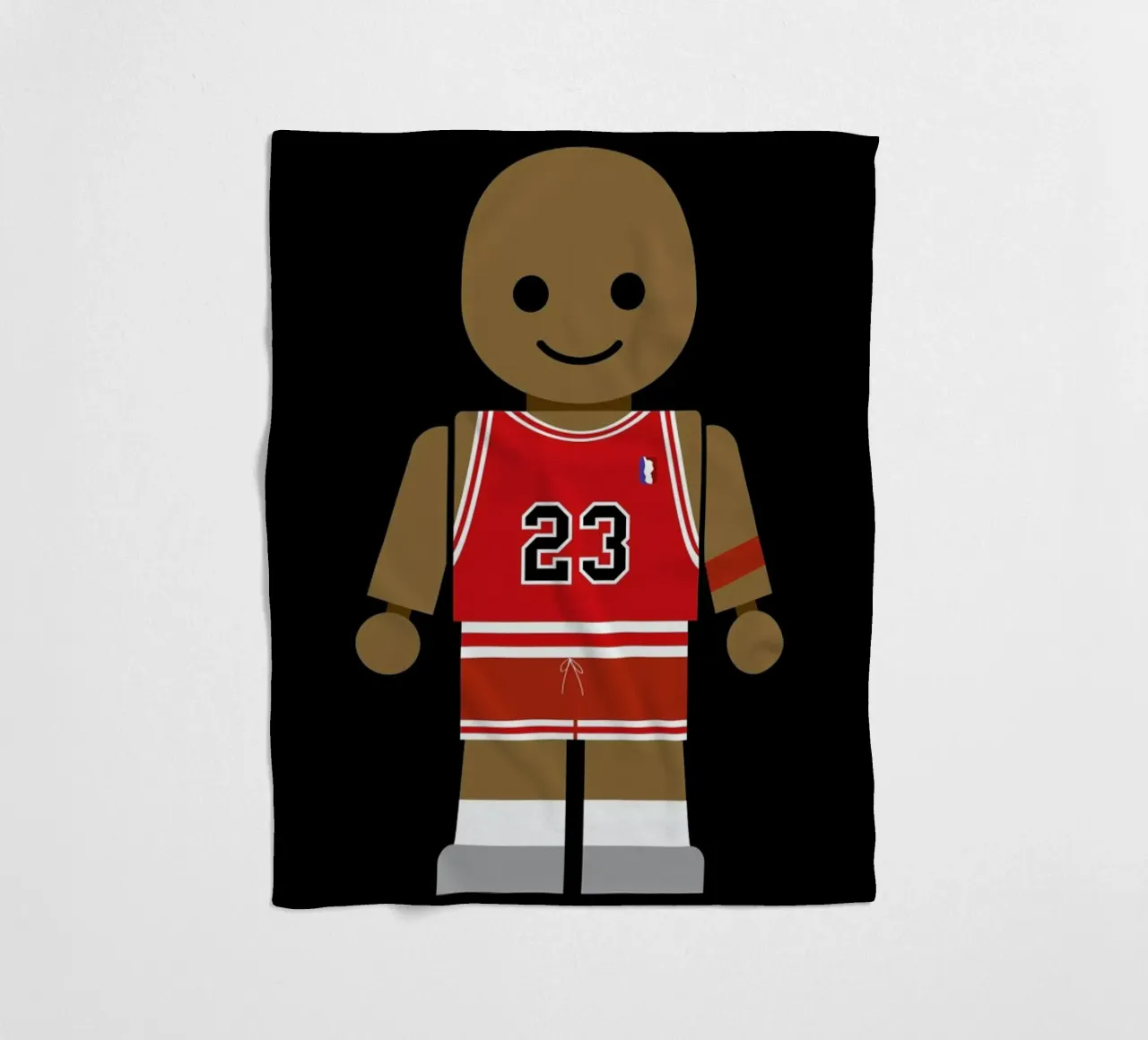 Michael Jordan Toy coperta in pile da Rafa Gomes