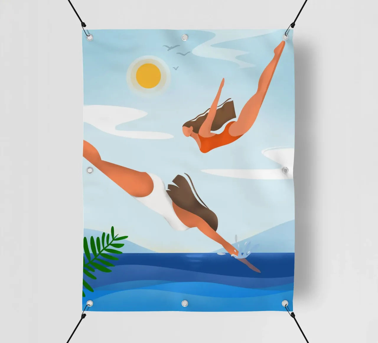 Like a Bird telo in pvc da PetrArts