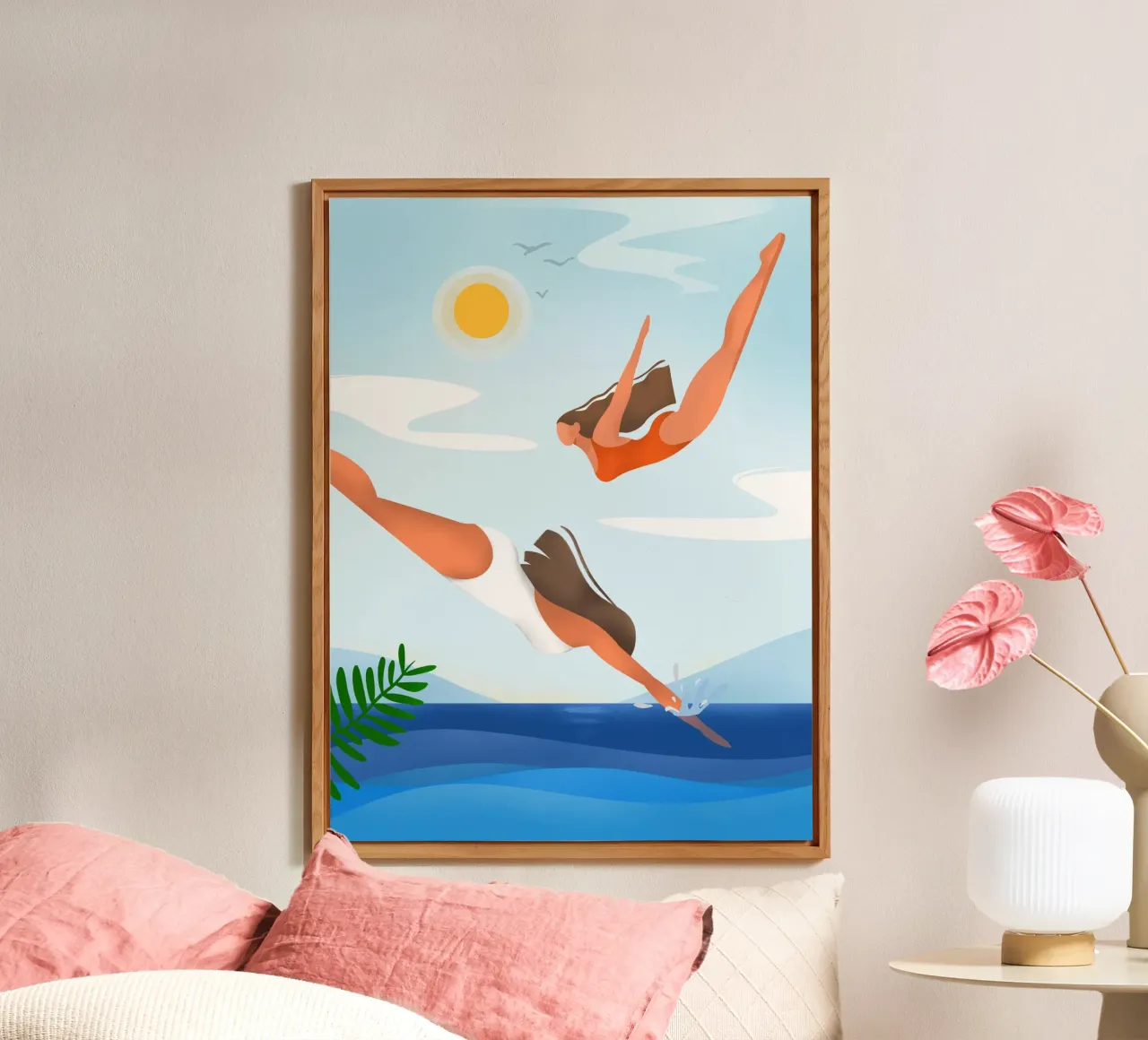 Like a Bird alluminio dibond da PetrArts