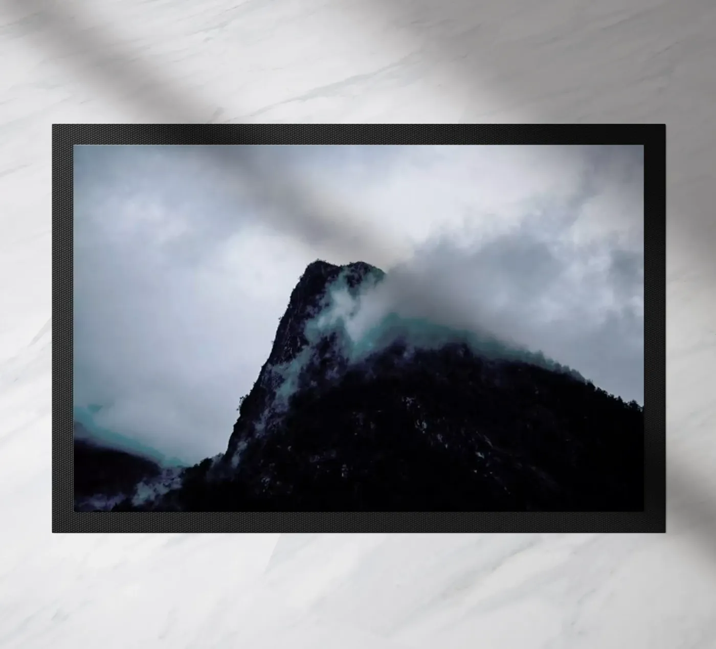 Grey Fußmatte von Chris Abatzis
