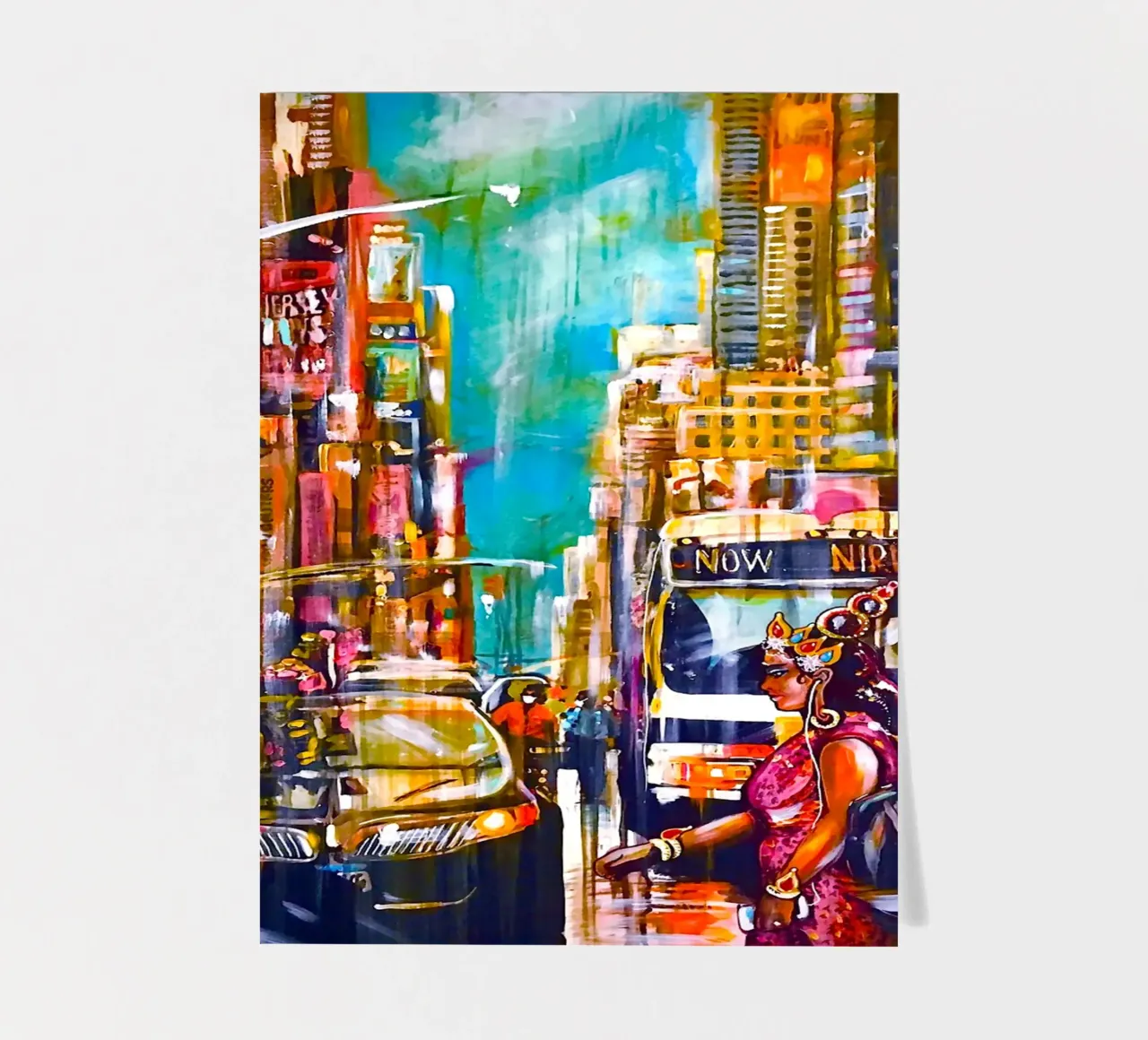 New York foglio adesivo da Happy 😃 Art 🎨 by Christine Schnoell