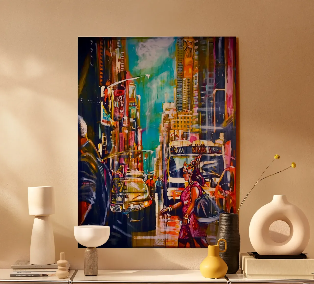 New York plexiglass da Happy 😃 Art 🎨 by Christine Schnoell