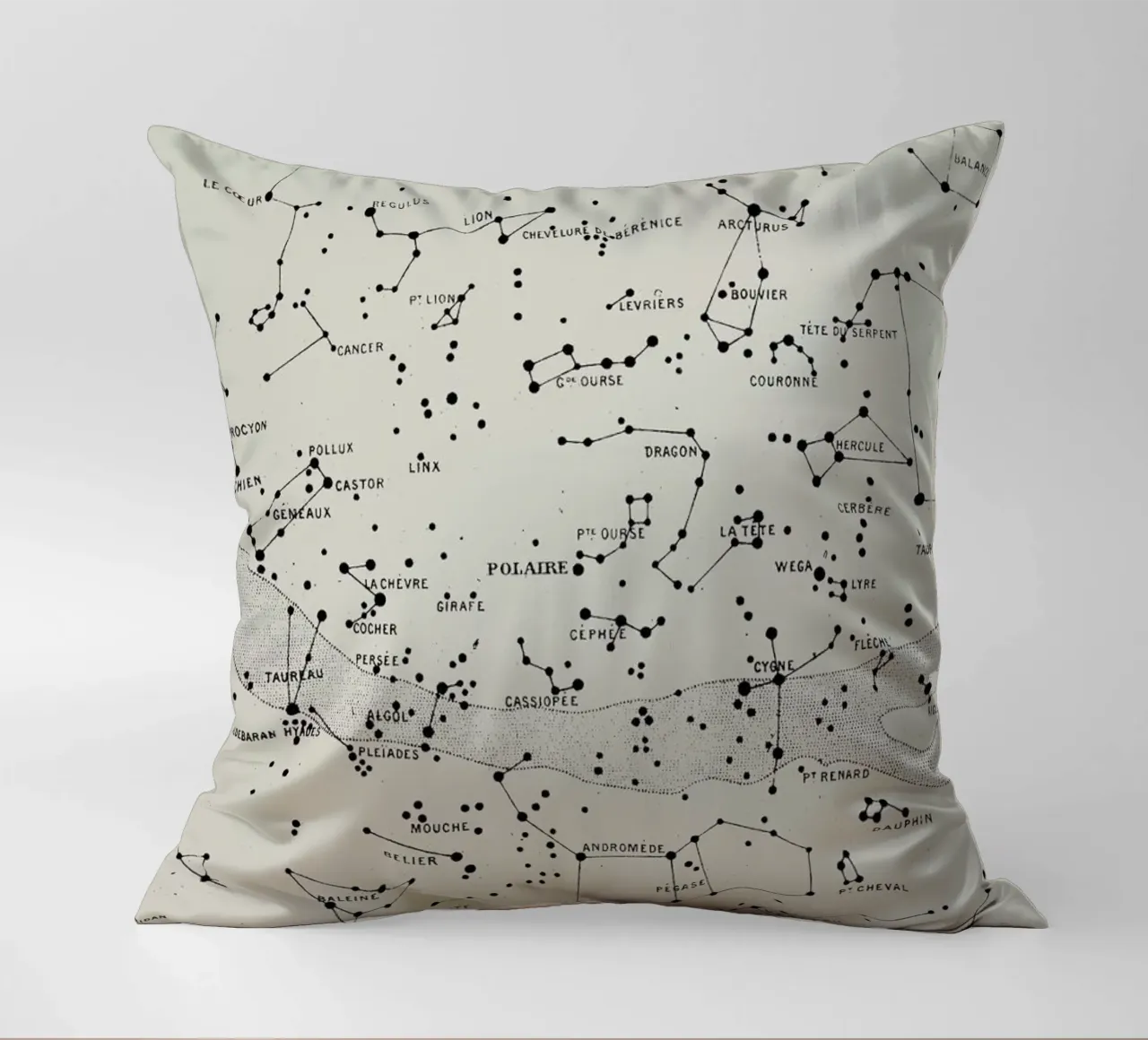 Carte du Ciel II decorative cushion by Astër