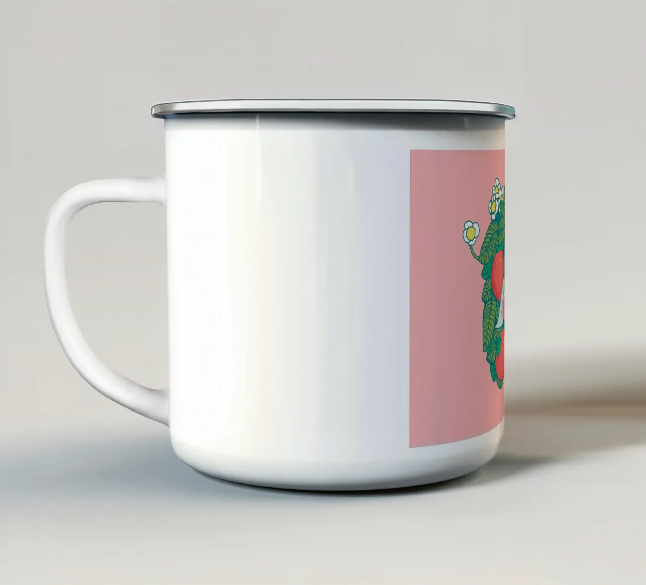 Sommer tazza in smalto da Zara Westerberg