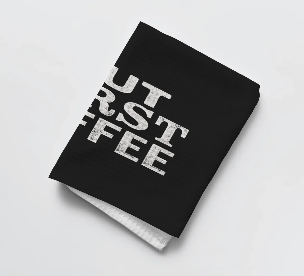 Ma prima il caffè, decorazione per la cucina, poster tipografico canovaccio da cucina da THE MOTIVATED TYPE