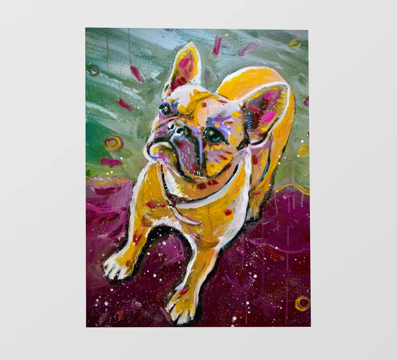 My sisters dog pellicola backlit da Happy 😃 Art 🎨 by Christine Schnoell