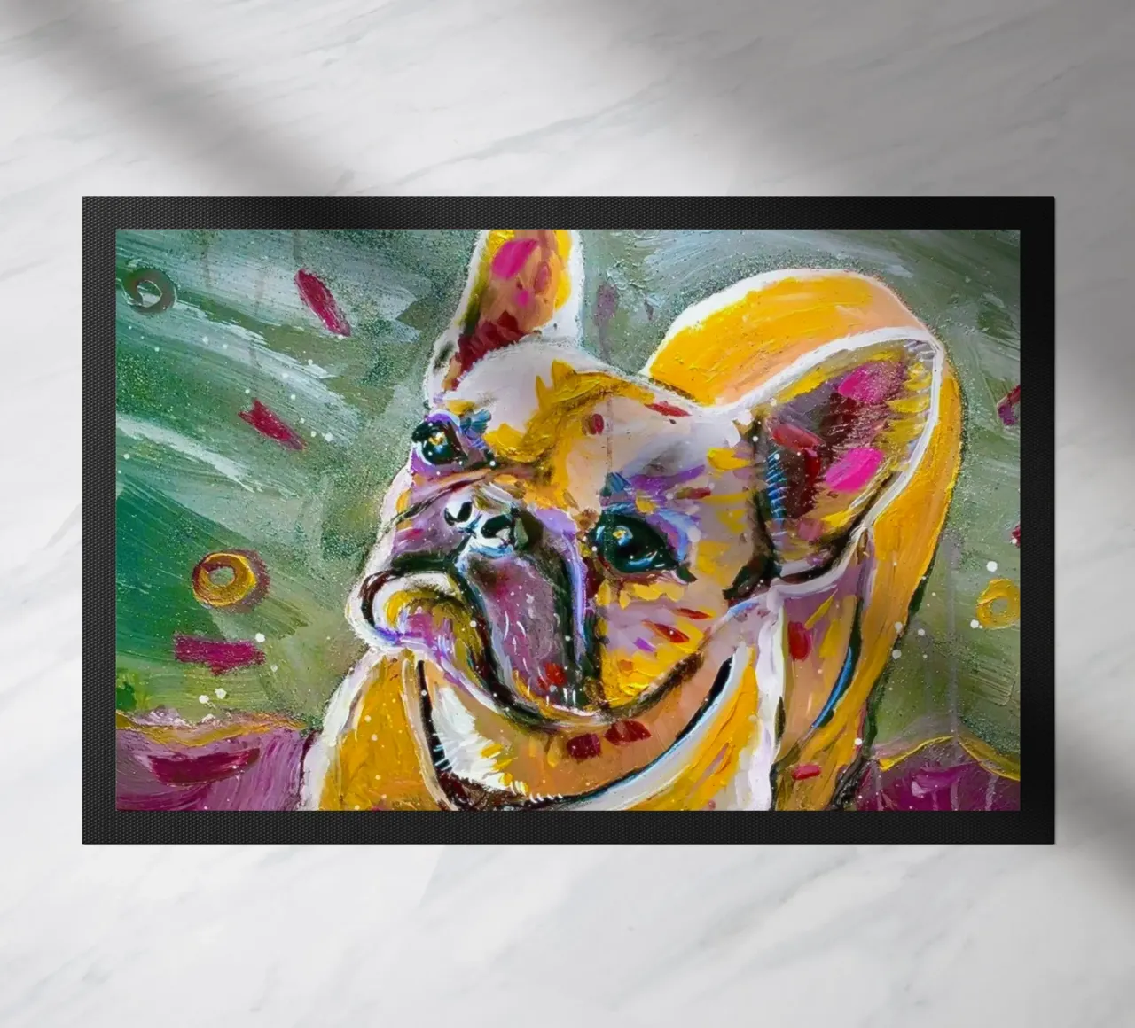 My sisters dog zerbino da Happy 😃 Art 🎨 by Christine Schnoell