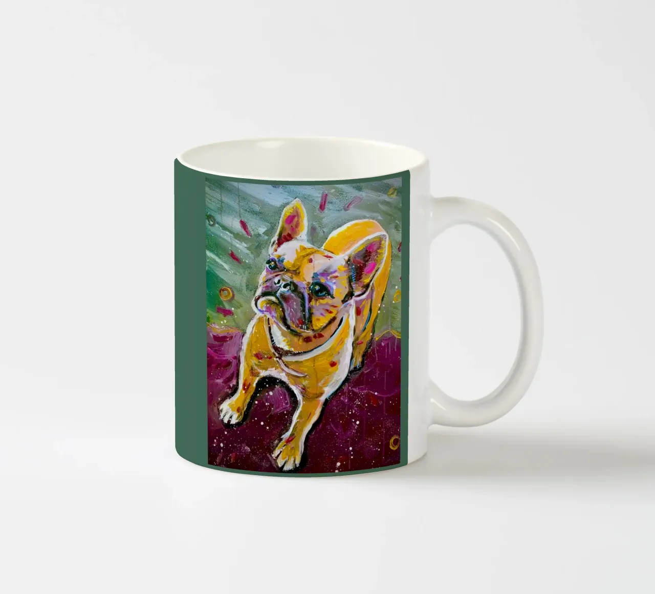 My sisters dog tazza in ceramica da Happy 😃 Art 🎨 by Christine Schnoell