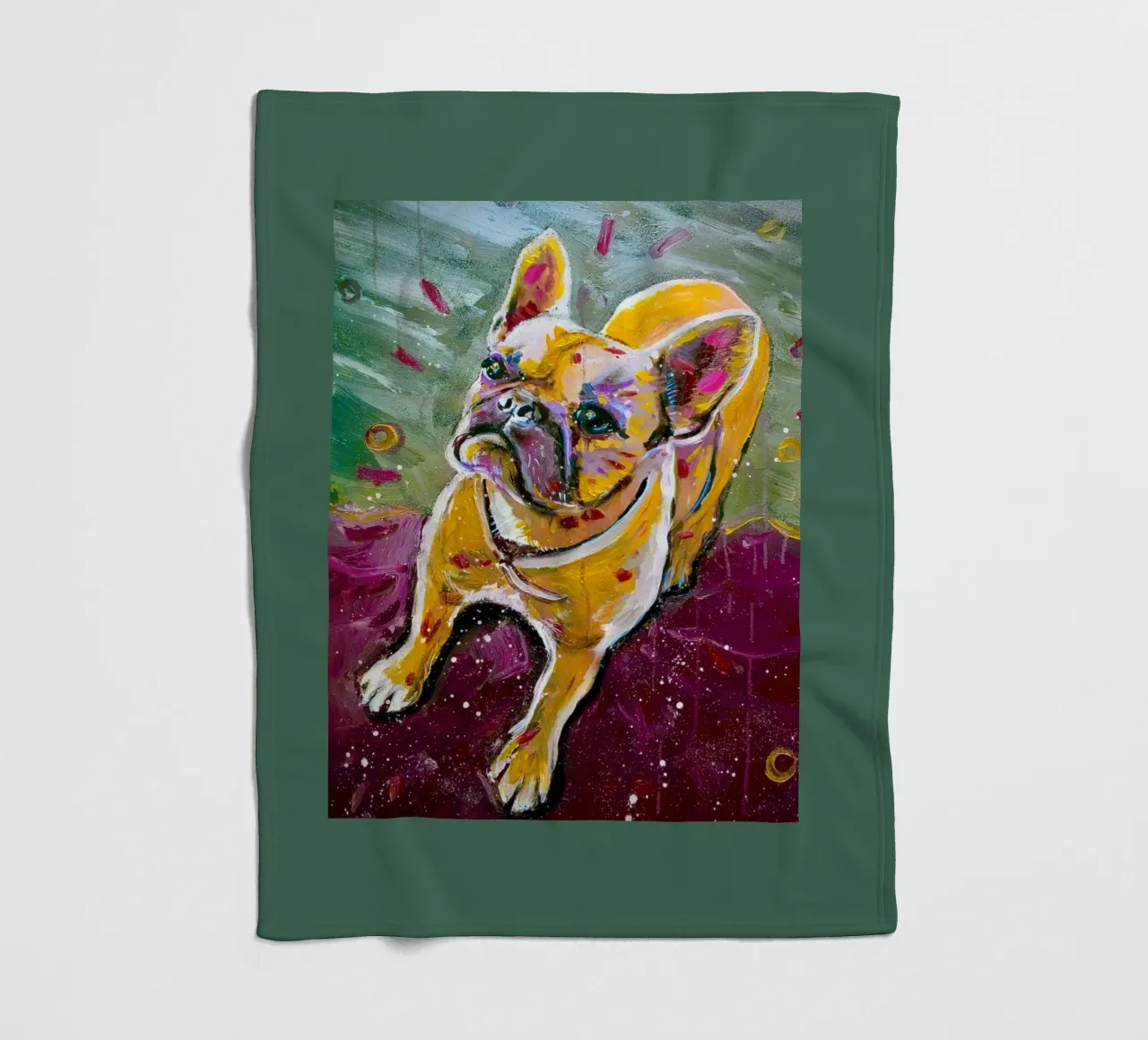 My sisters dog coperta in pile da Happy 😃 Art 🎨 by Christine Schnoell