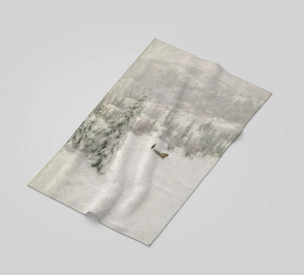Sled In The Snow telo mare da vintageshop