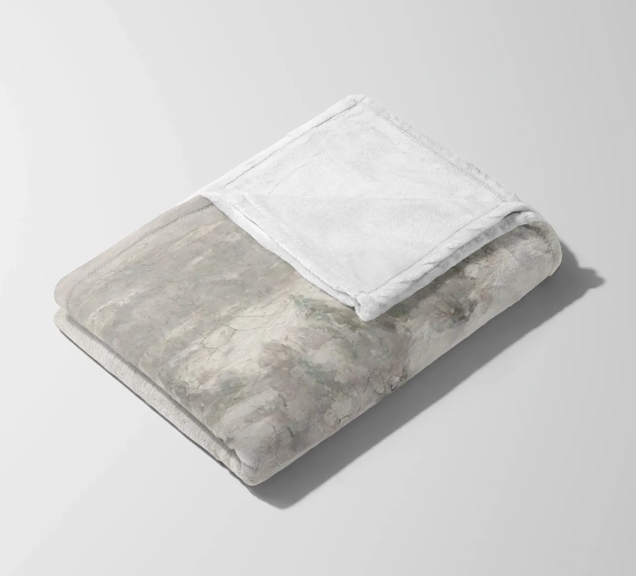 Sled In The Snow coperta in pile da vintageshop