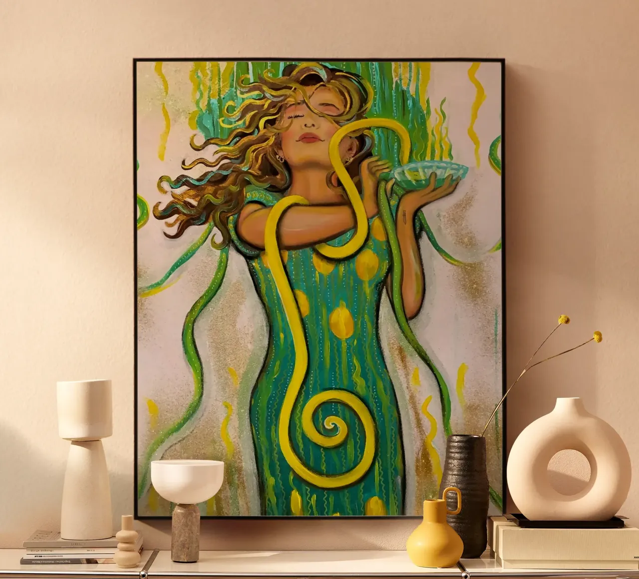 The healer plexiglass da Happy 😃 Art 🎨 by Christine Schnoell