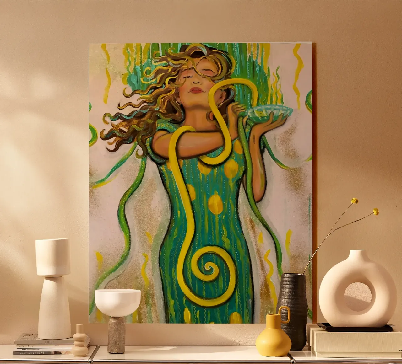 The healer plexiglass da Happy 😃 Art 🎨 by Christine Schnoell