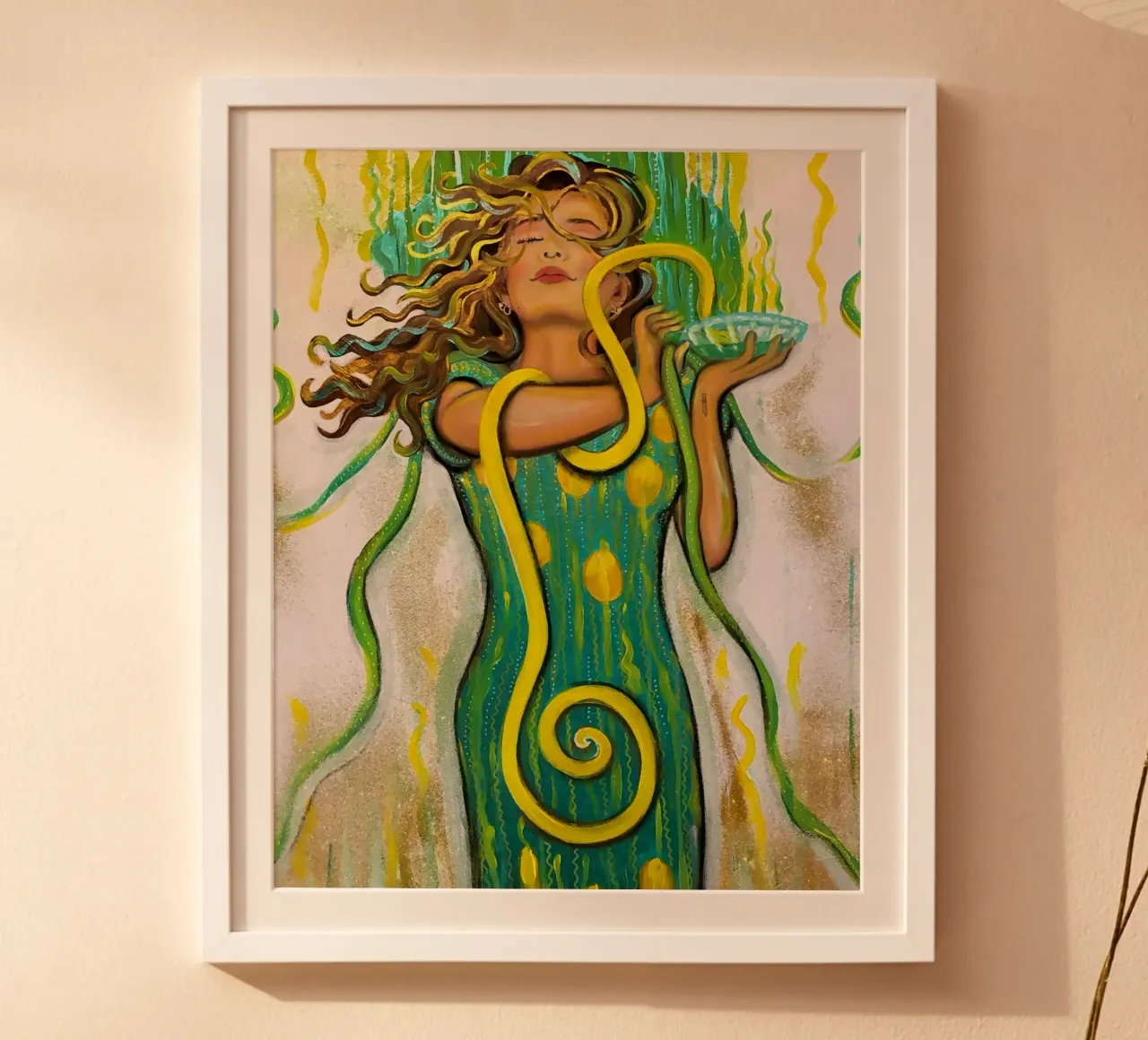 Il guaritore poster da Happy 😃 Art 🎨 by Christine Schnoell