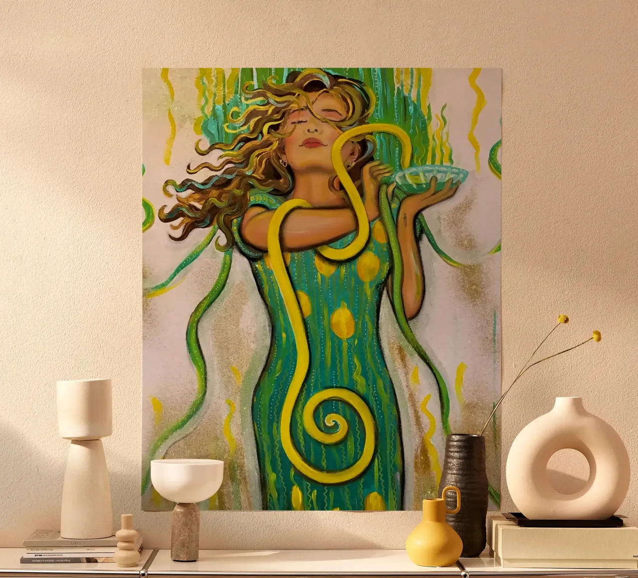 Il guaritore poster da Happy 😃 Art 🎨 by Christine Schnoell