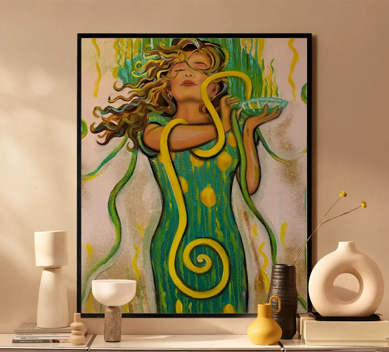 Il guaritore poster da Happy 😃 Art 🎨 by Christine Schnoell