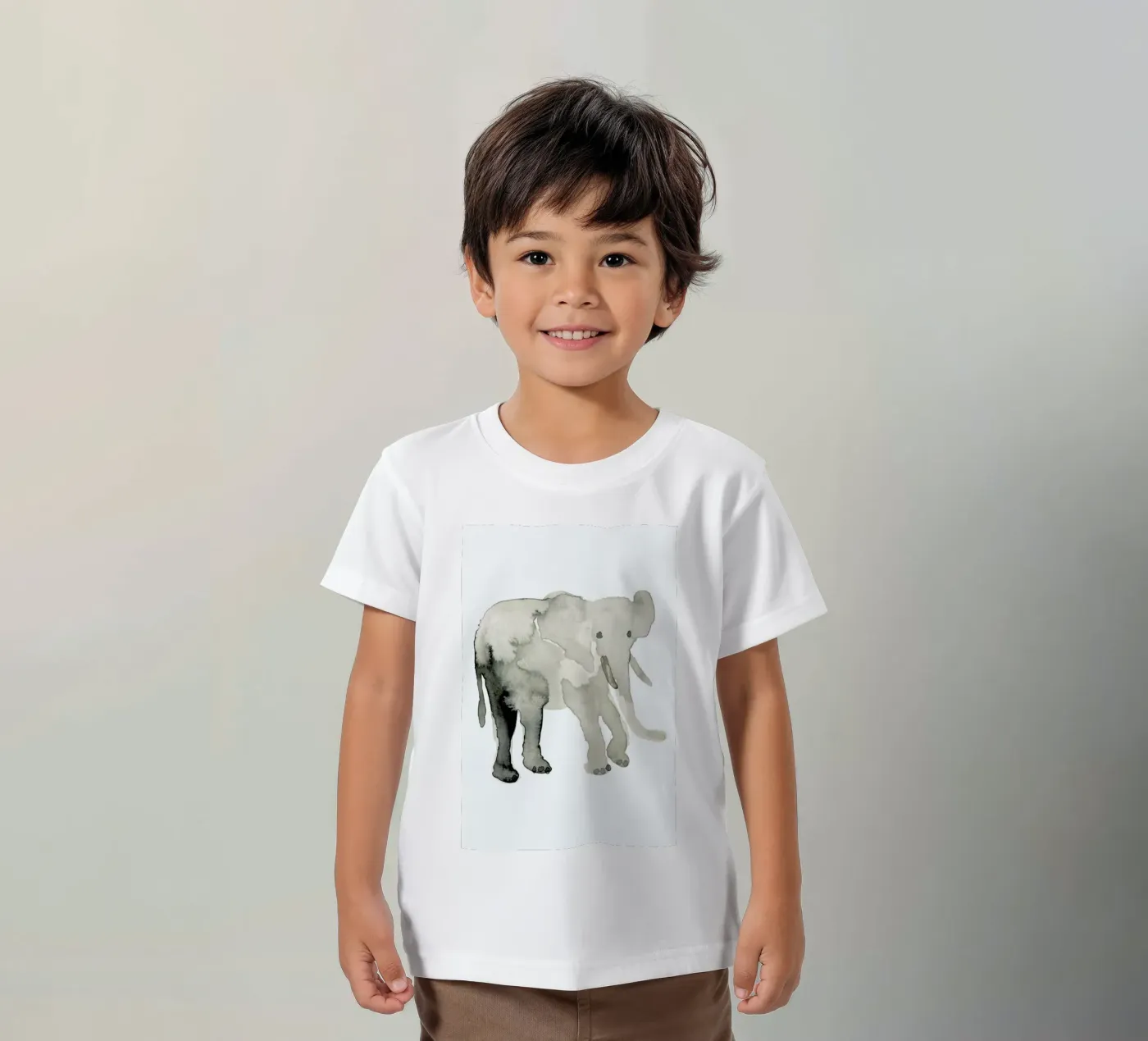Elephant t-shirt bambini da Farina Kuklinski