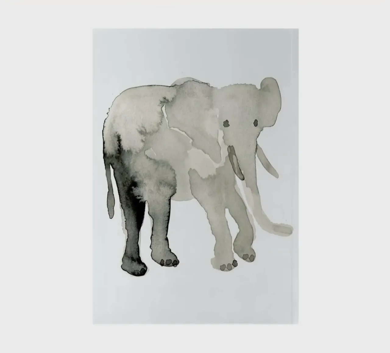 Elephant notebook by Farina Kuklinski