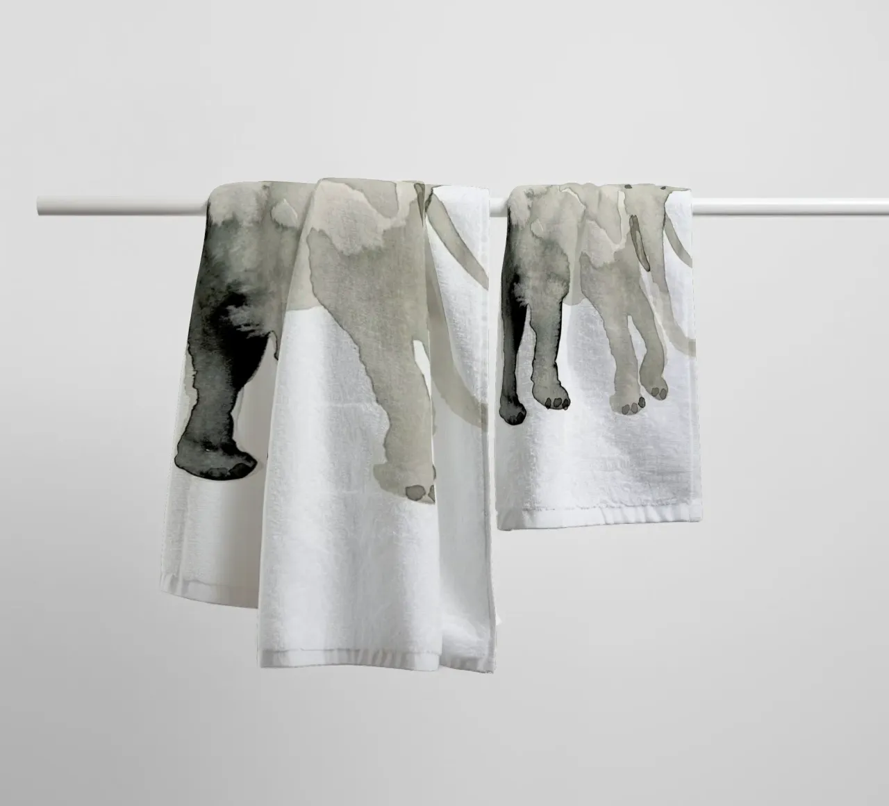 Elephant asciugamano da bagno da Farina Kuklinski