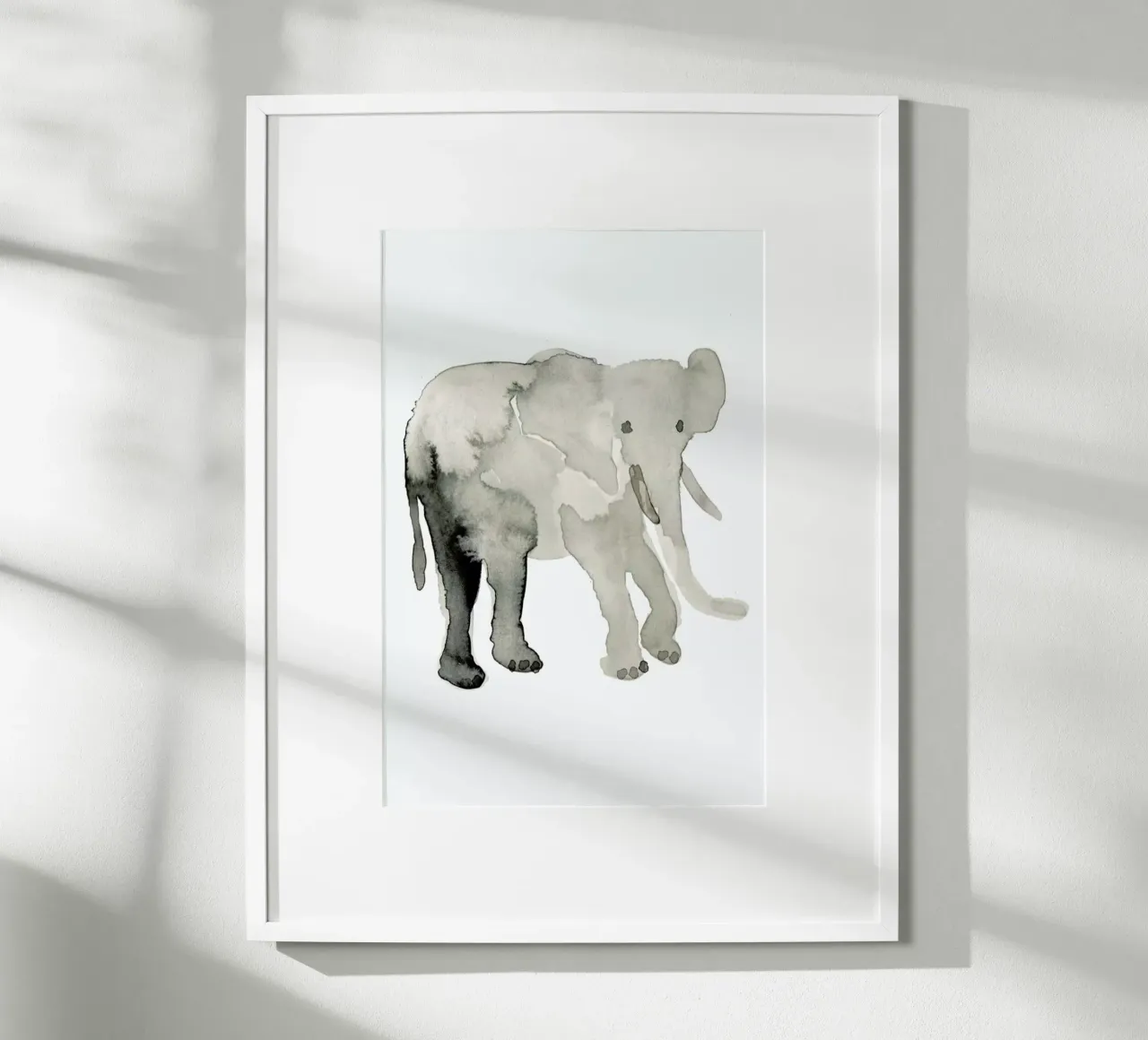 Elephant poster by Farina Kuklinski