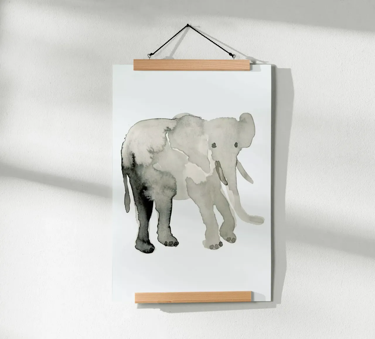 Elephant poster by Farina Kuklinski