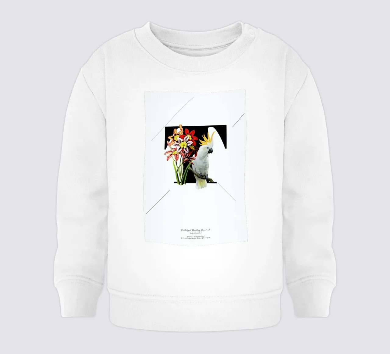 Botanical Alphabet - T felpa neonato da Froilein Juno