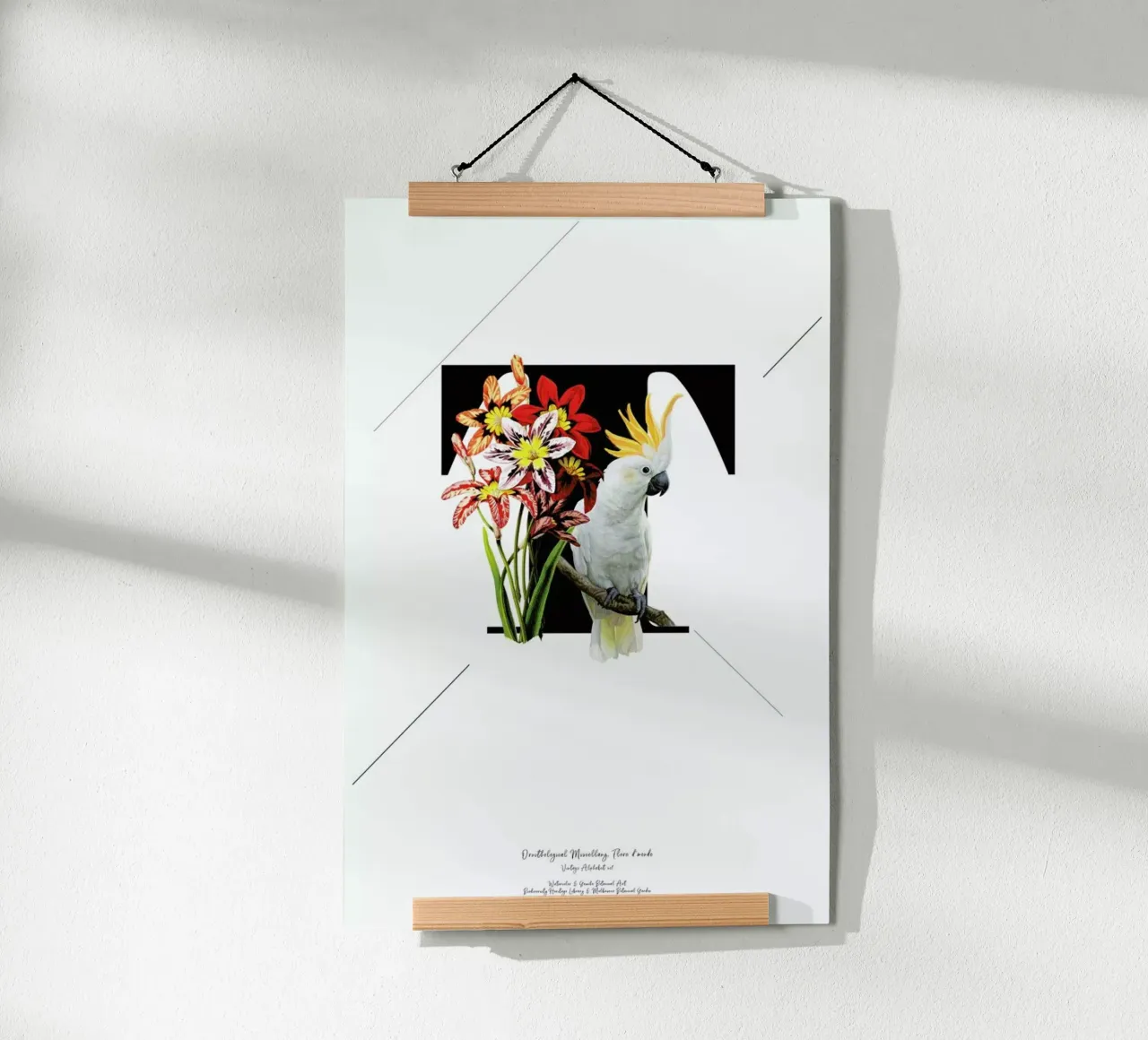 Botanical Alphabet - T carta hahnemühle da Froilein Juno