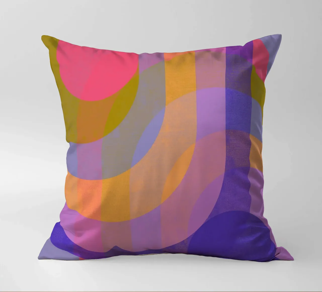 Rainbow Hues decorative cushion by susanapaz