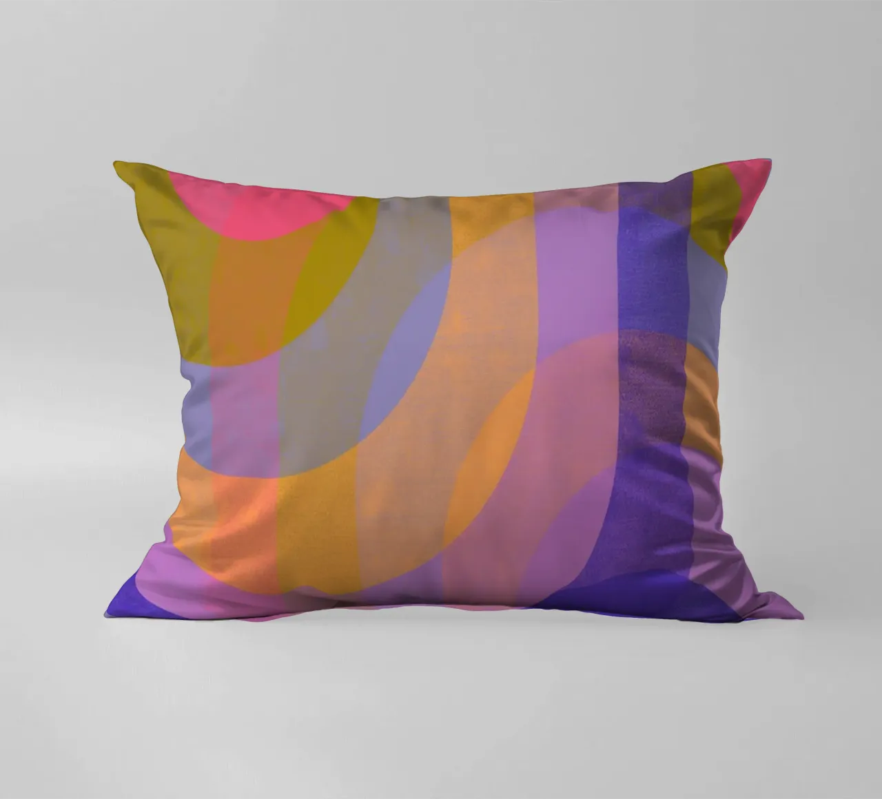 Rainbow Hues decorative cushion by susanapaz