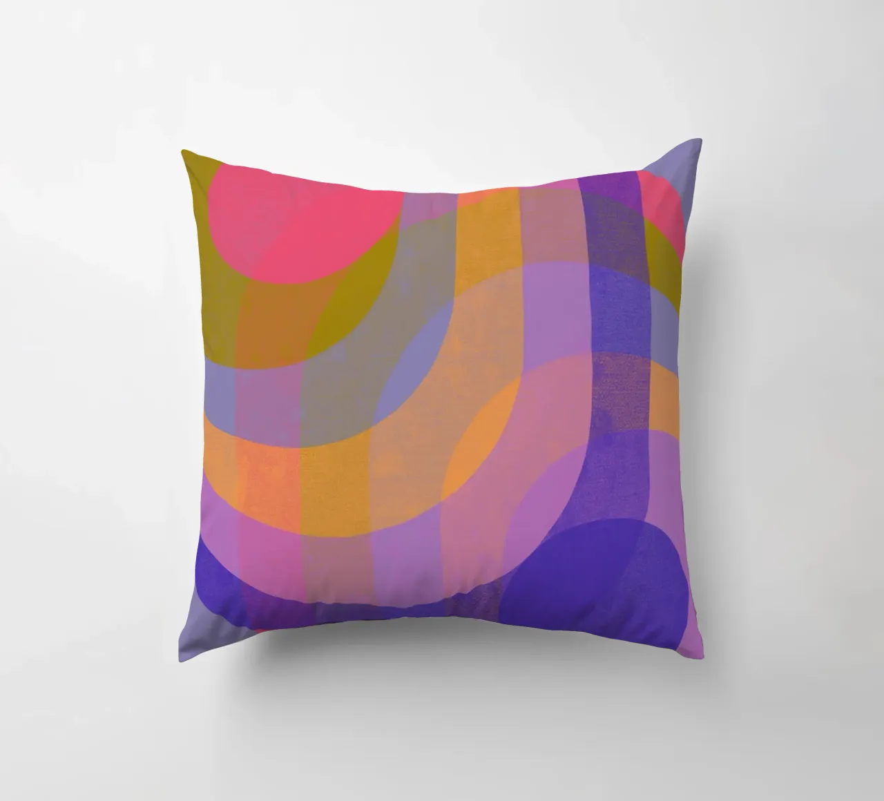 Rainbow Hues decorative cushion by susanapaz