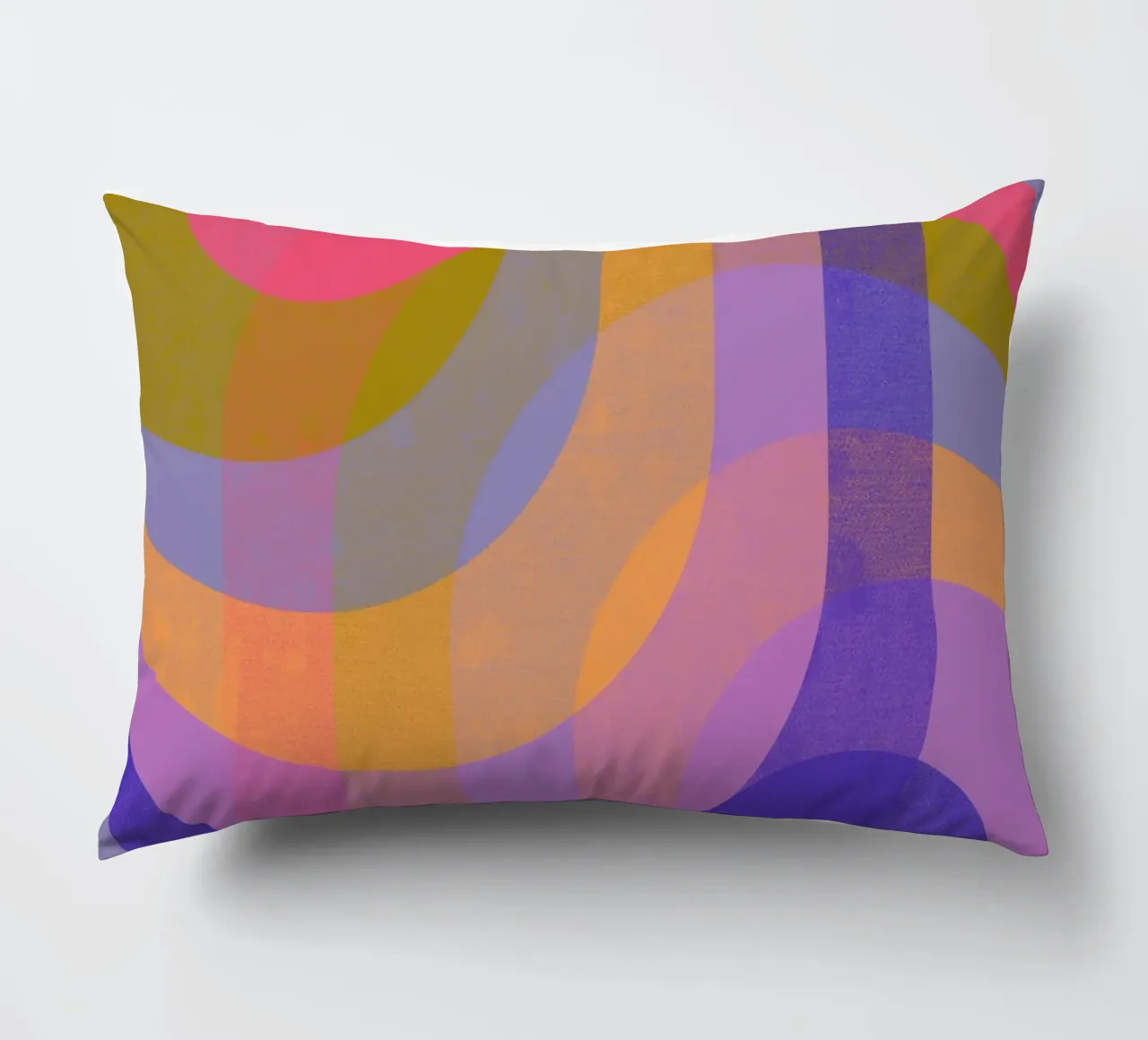 Rainbow Hues decorative cushion by susanapaz