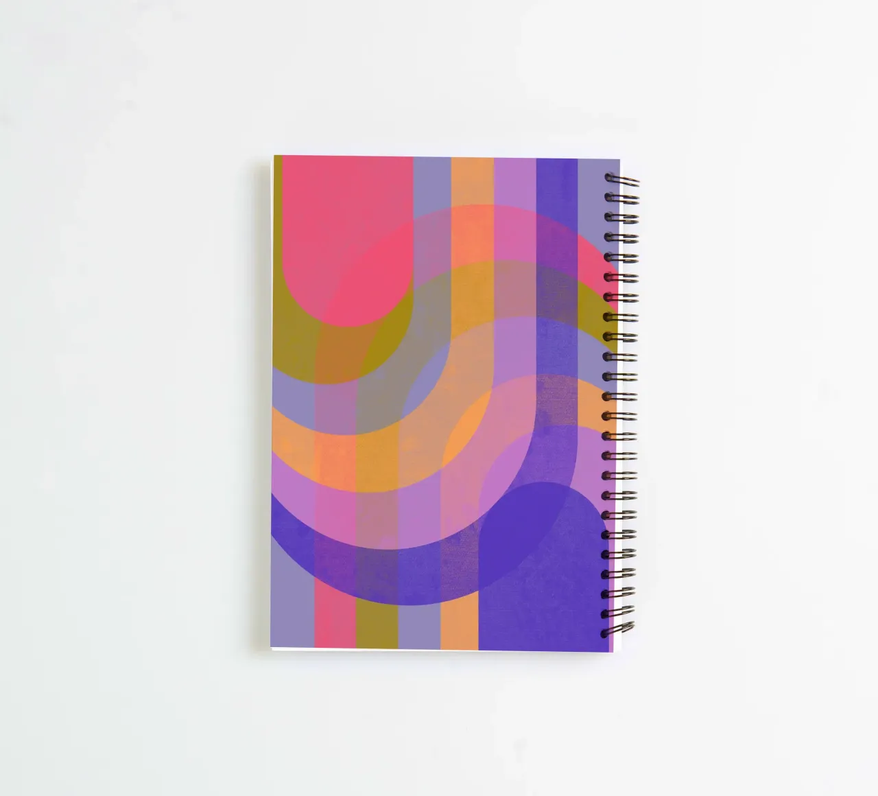 Rainbow Hues spiral notebook by susanapaz