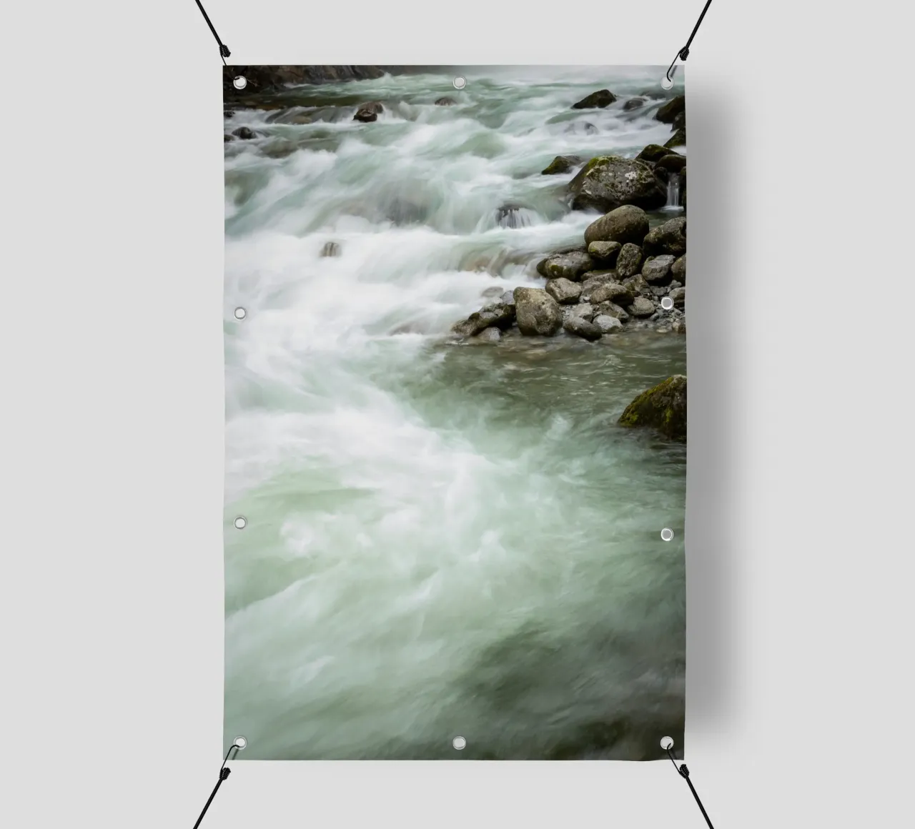 Le cascate delle Dolomiti telo in pvc da karijn_landscapes