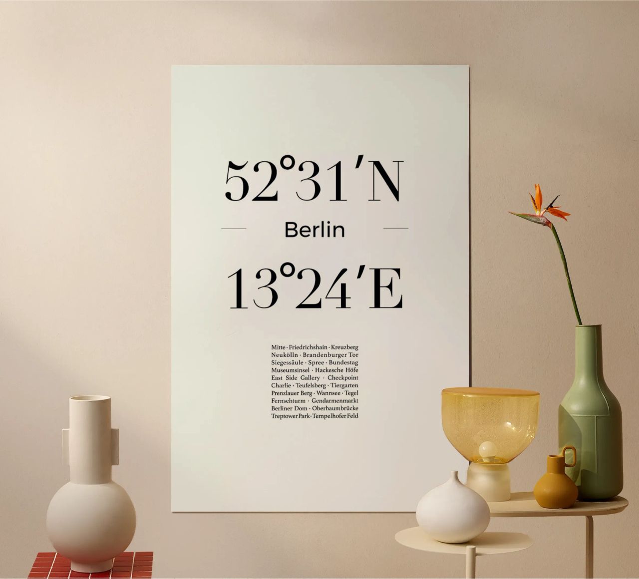 Berlin Icons Poster von Studio One