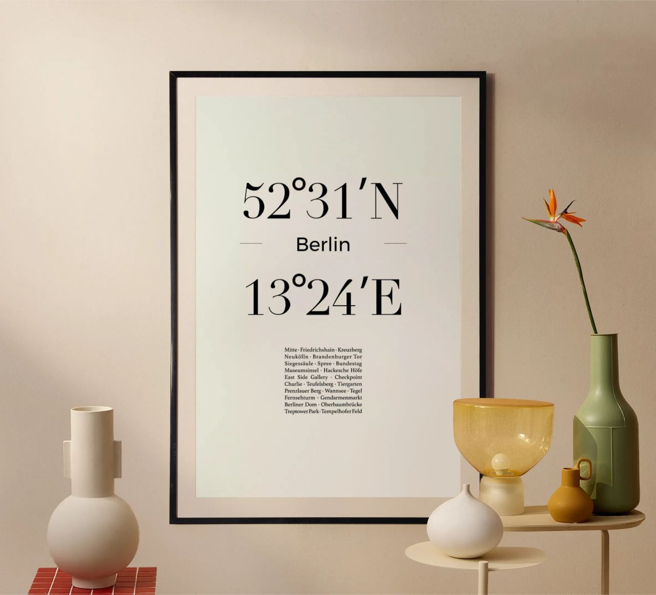 Berlin Icons Poster von Studio One
