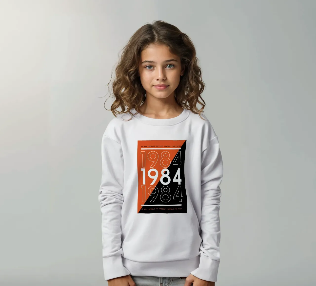 1984 felpa bambino da 121 Creatives