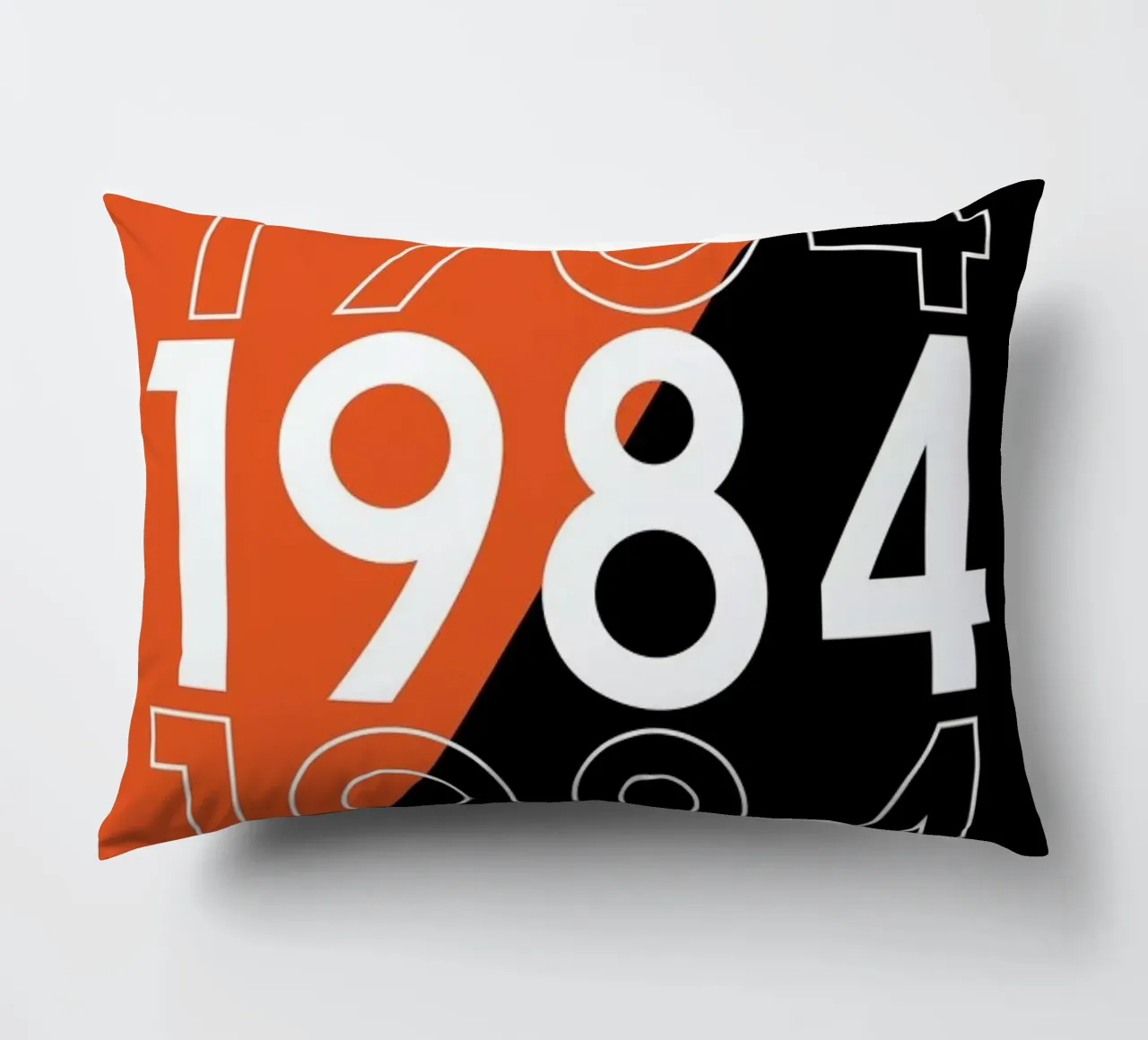 1984 decorative cushion by 121 Creatives