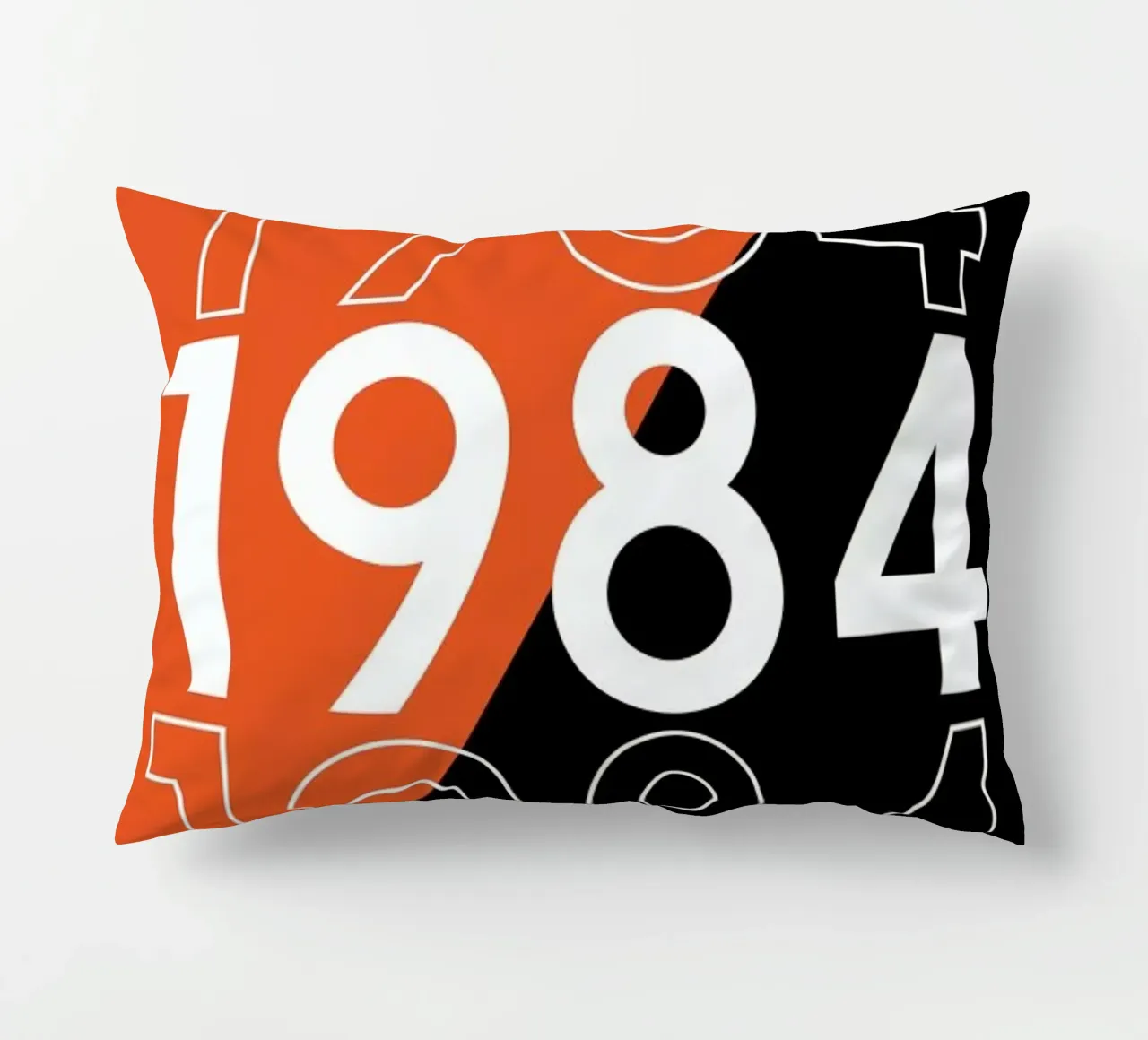1984 decorative cushion by 121 Creatives