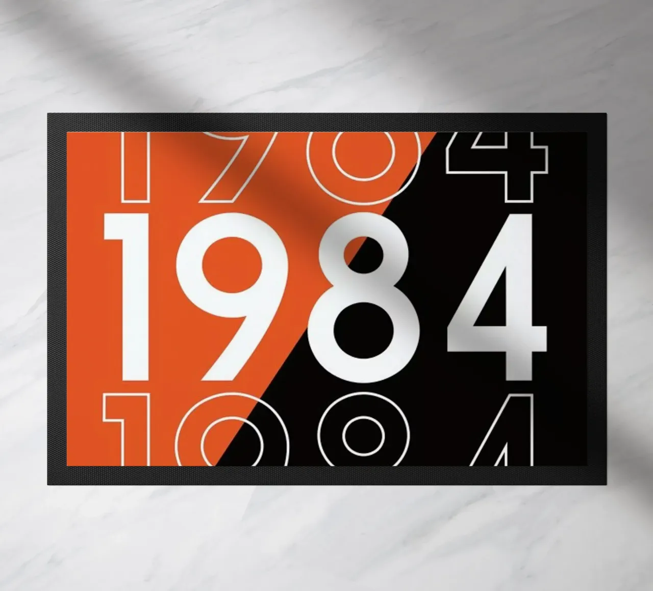 1984 doormat by 121 Creatives