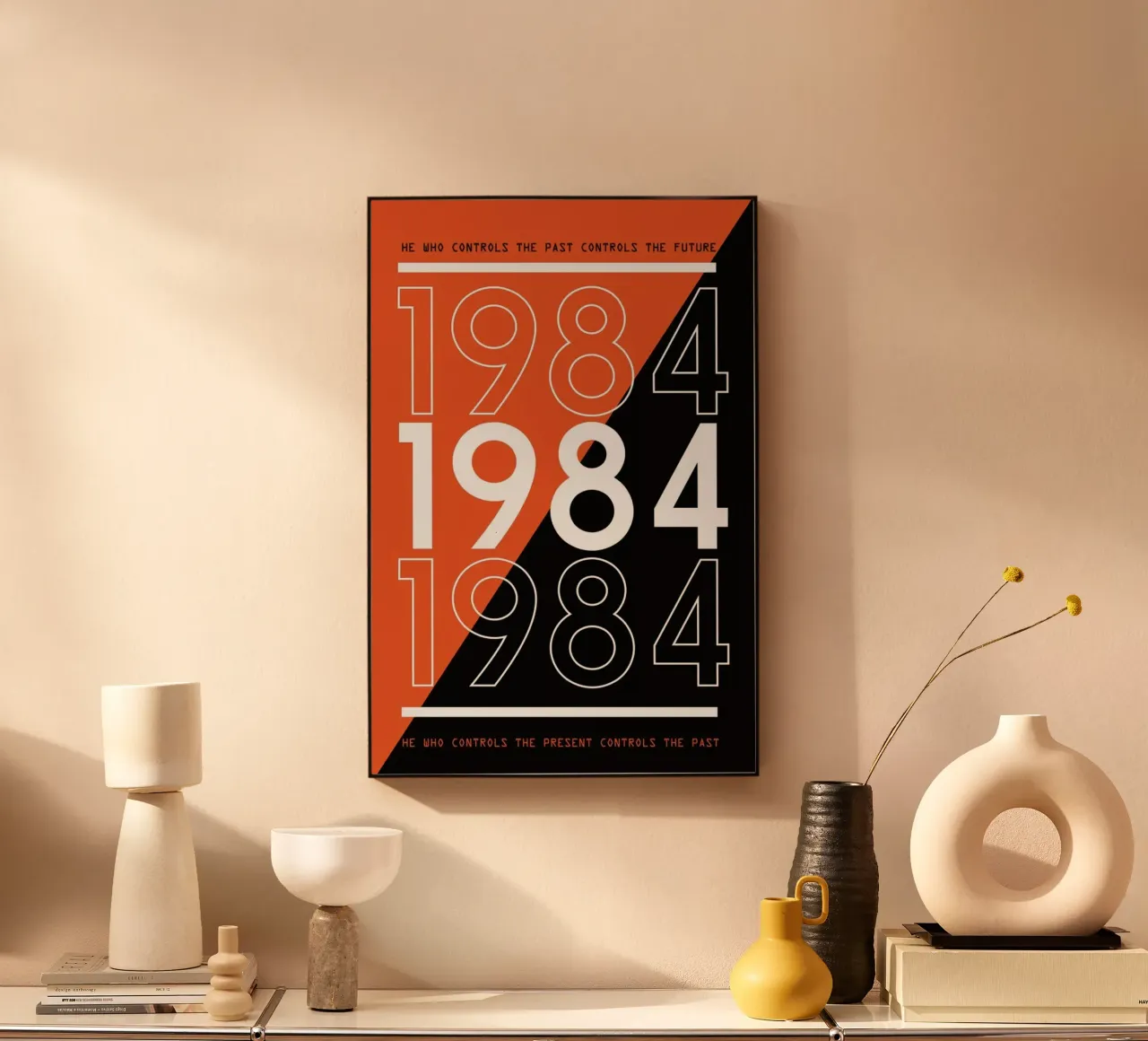 1984 Alu-Dibond von 121 Creatives