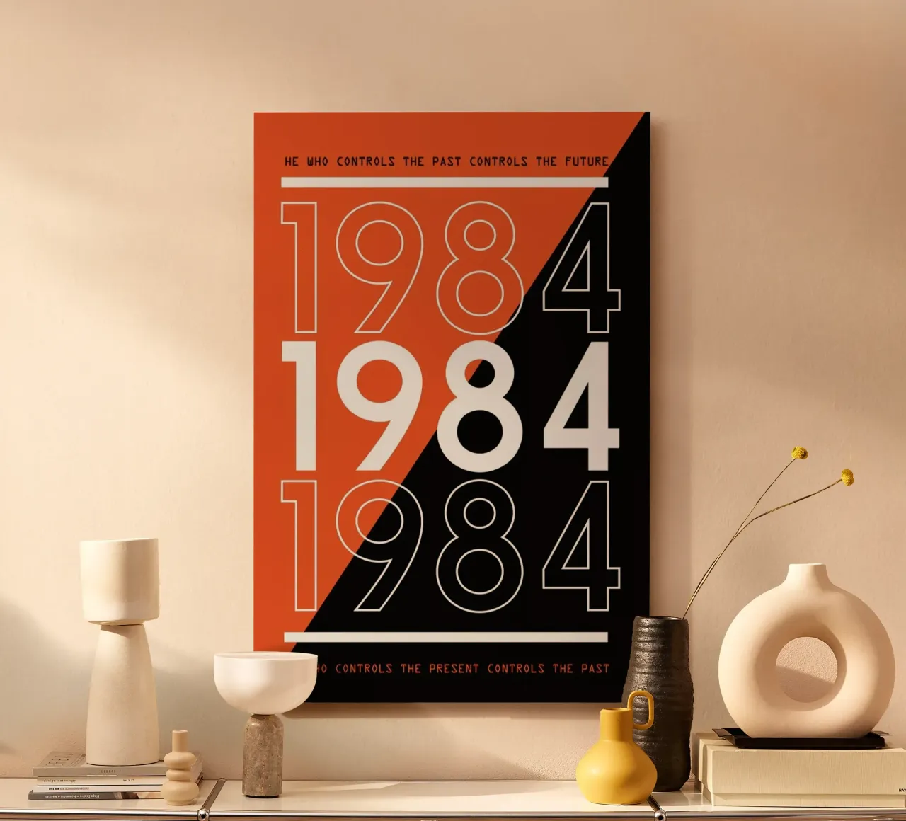 1984 Alu-Dibond von 121 Creatives