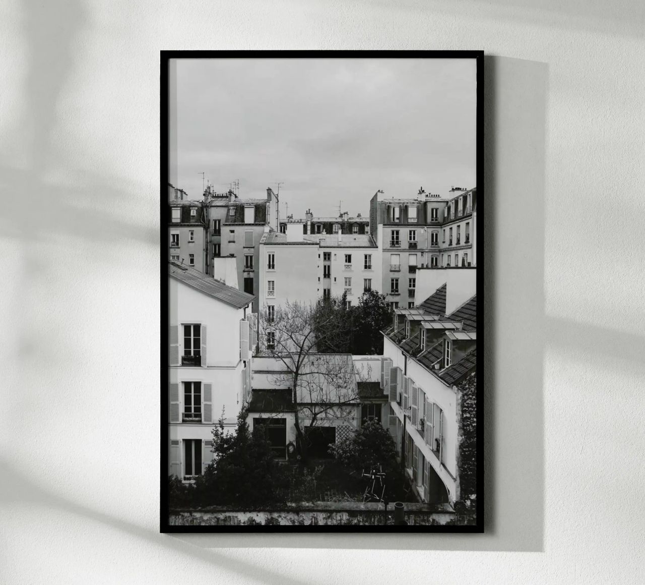 Paris BW poster de Florent Bodart