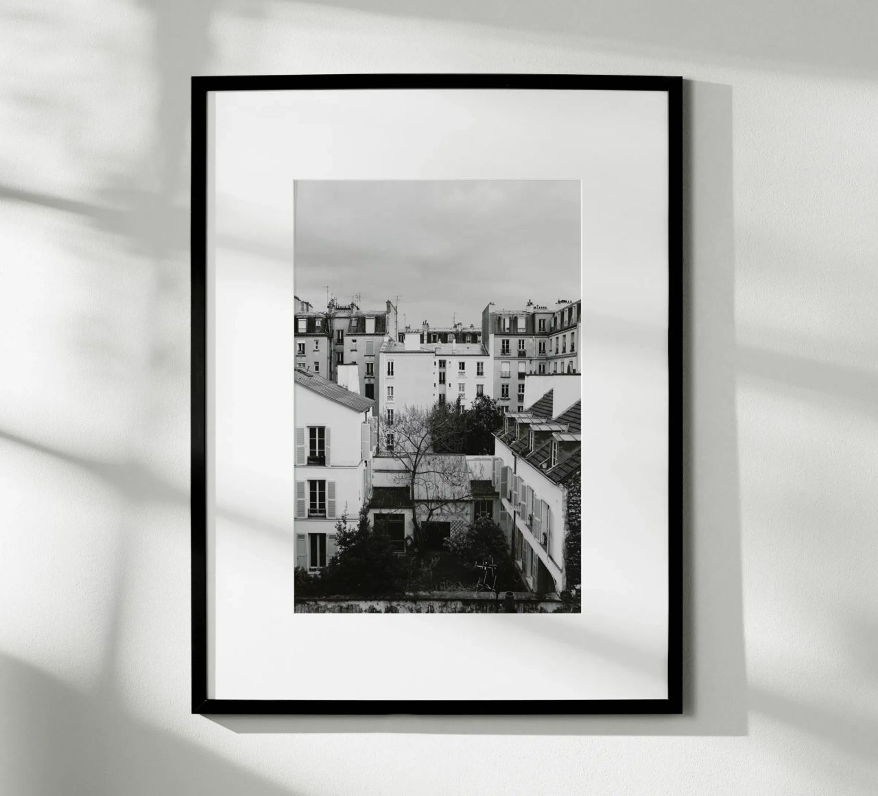 Paris BW poster de Florent Bodart