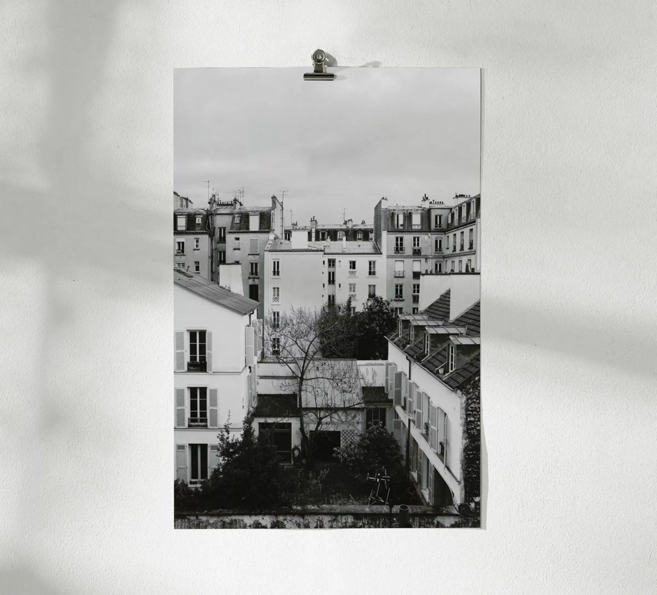 Paris BW poster de Florent Bodart