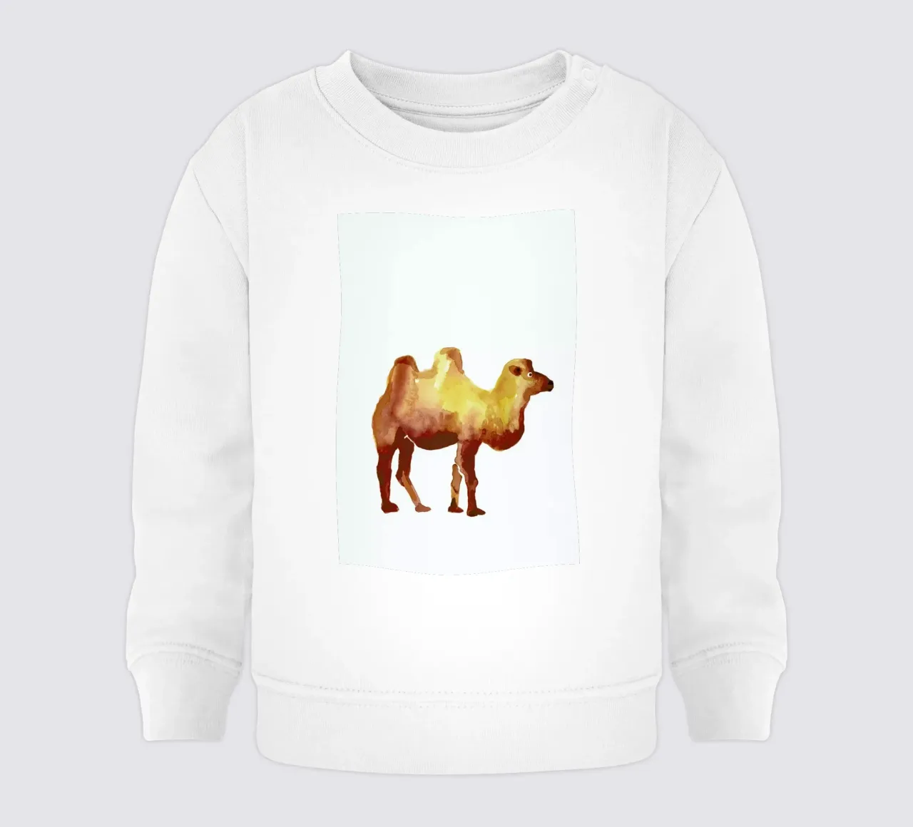 Camel felpa neonato da Farina Kuklinski